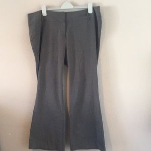 Torrid wide-leg women's pants dark gray